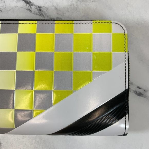 Louis Vuitton long Zippy Race Collection Wallet epi leather damier red/black LV - Picture 5 of 13